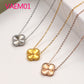 VAEM01 brand necklace fine jewelry birthday party gift with box