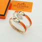 HEM51 New arrive gold silver fashion Cuff bangle for woman men beautiful gift to choose gift