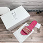 DEM176 new arrive  fashion pink red color  shose for woman color  beautiful gift to choose