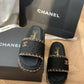 CS23  Hot sale fashion brand CC slippers shoes for woman with packaging