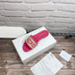 DEM176 new arrive  fashion pink red color  shose for woman color  beautiful gift to choose