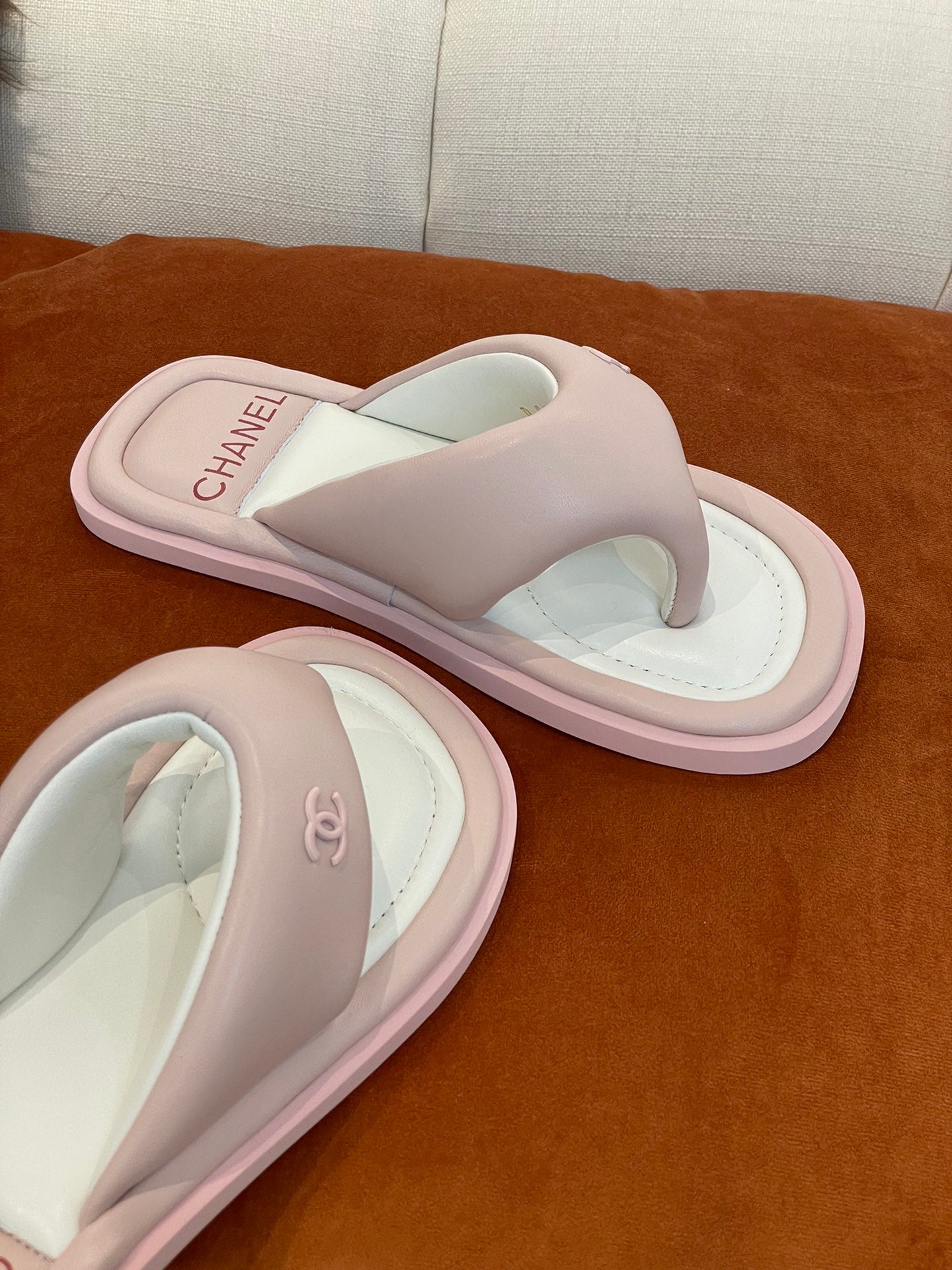 CS29 Hot sale fashion brand CC slippers shoes for woman with packaging