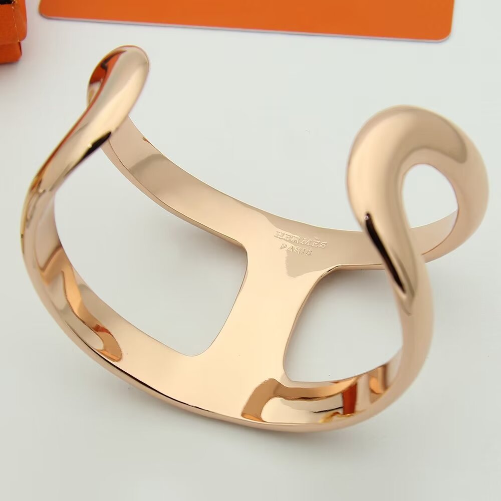 HEM50 New arrive gold silver fashion Cuff bangle for woman men beautiful gift to choose gift