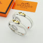 HEM51 New arrive gold silver fashion Cuff bangle for woman men beautiful gift to choose gift