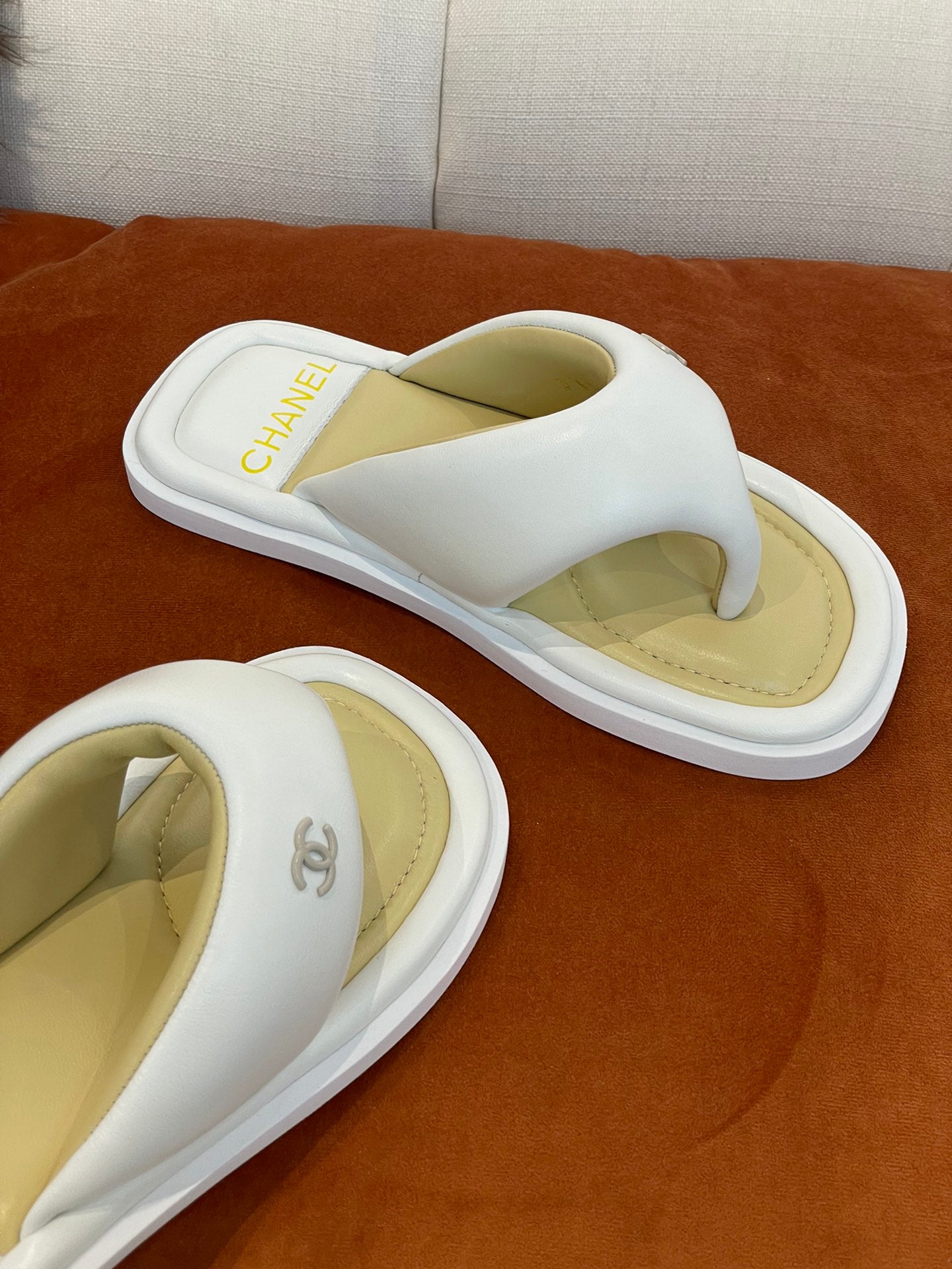 CS29 Hot sale fashion brand CC slippers shoes for woman with packaging