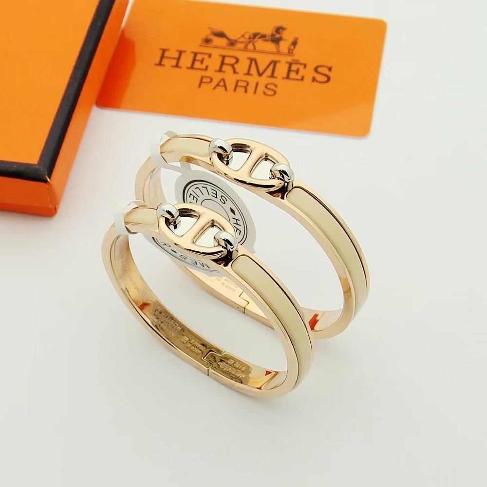 HEM51 New arrive gold silver fashion Cuff bangle for woman men beautiful gift to choose gift