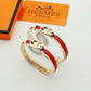 HEM51 New arrive gold silver fashion Cuff bangle for woman men beautiful gift to choose gift