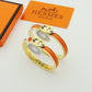 HEM51 New arrive gold silver fashion Cuff bangle for woman men beautiful gift to choose gift