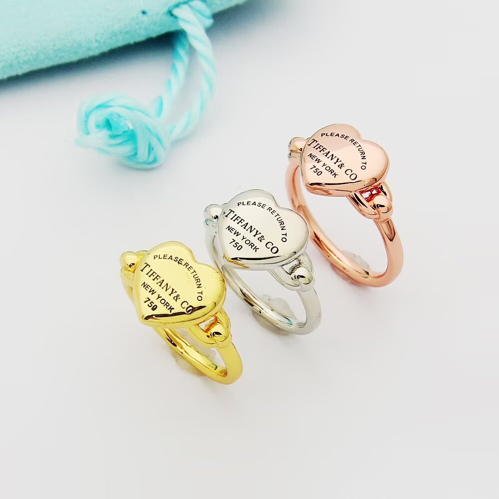 TEM07 RING for women  RINGS men charm rings Couple Jewelry