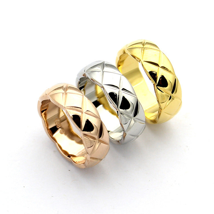 CEM79  Hot sale new arrive fashion gold color ring 1cm and 0.7cm for woman jewelry gift to choose