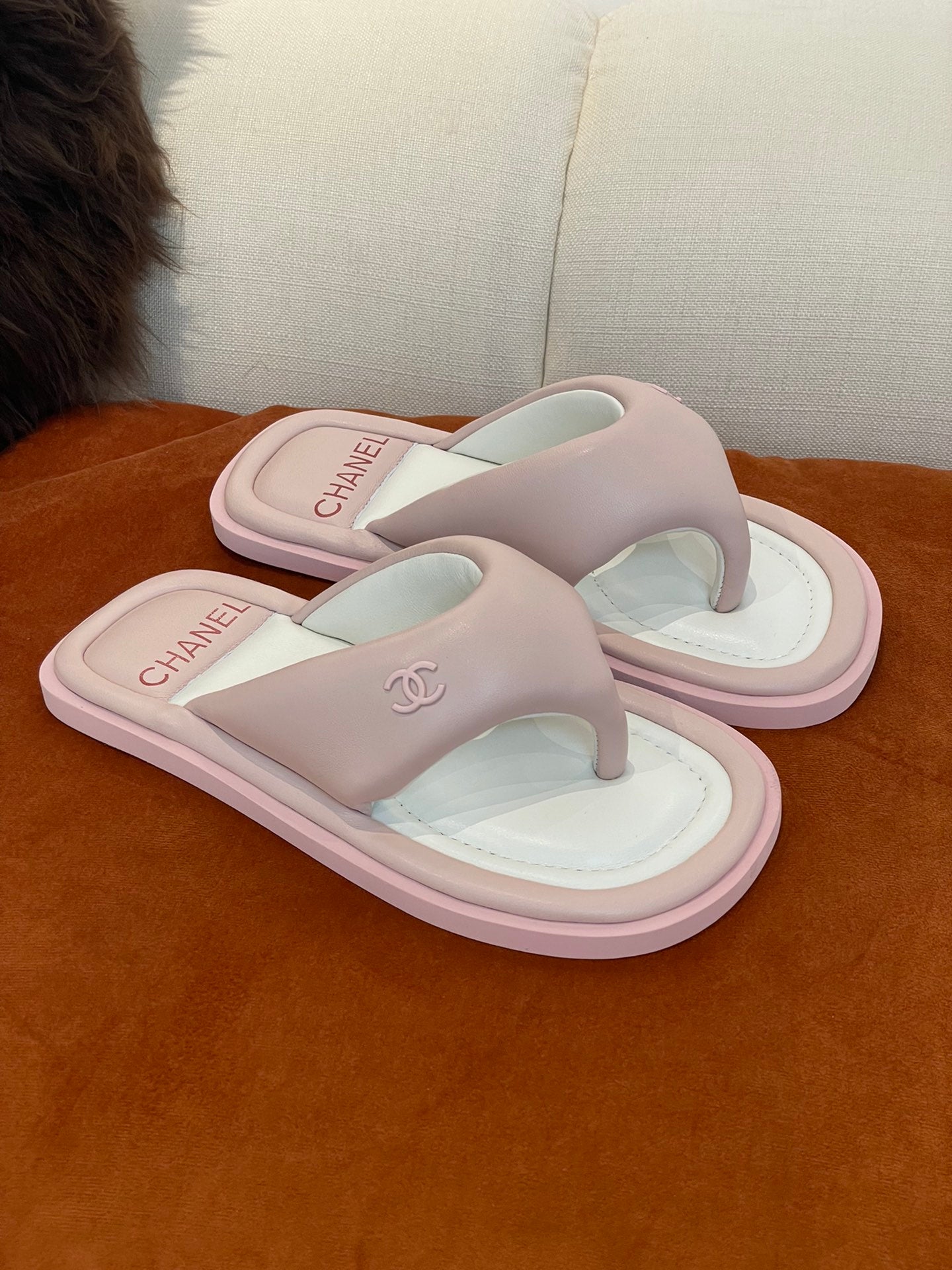 CS29 Hot sale fashion brand CC slippers shoes for woman with packaging