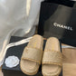 CS23  Hot sale fashion brand CC slippers shoes for woman with packaging