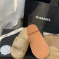 CS23  Hot sale fashion brand CC slippers shoes for woman with packaging