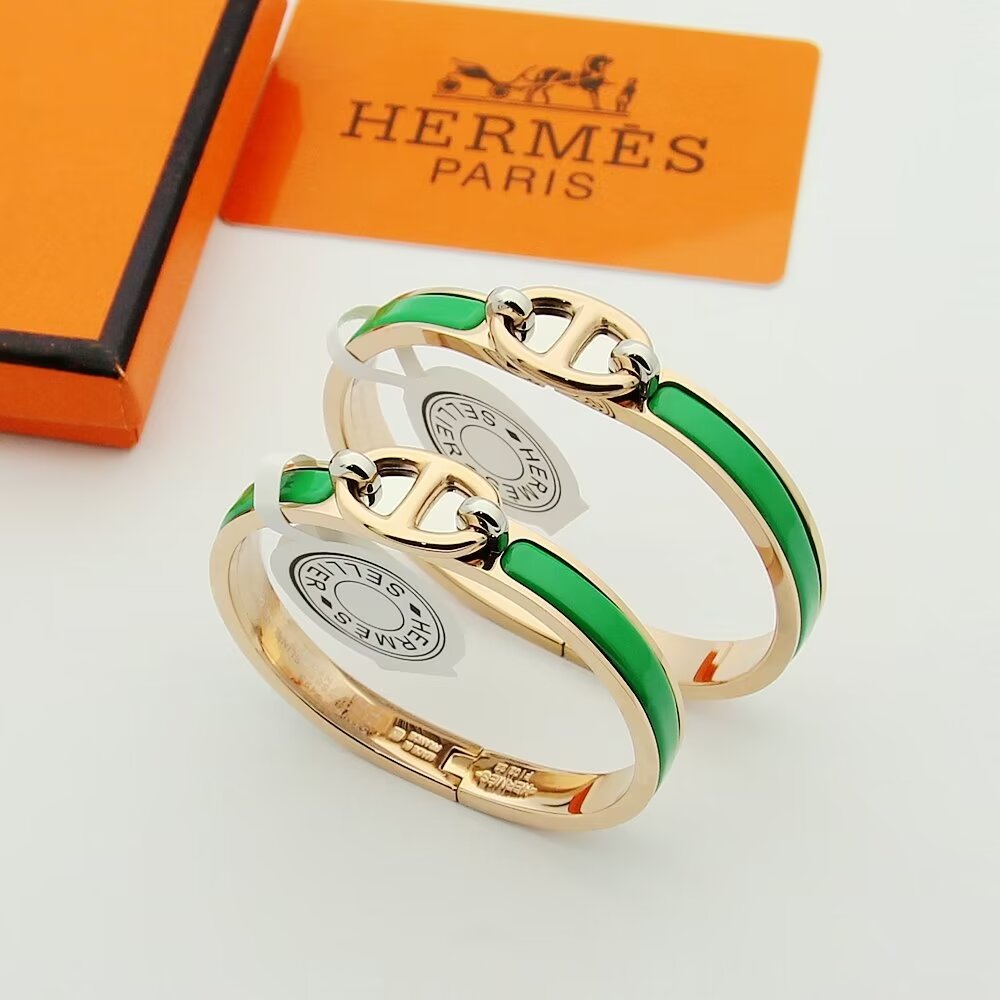 HEM51 New arrive gold silver fashion Cuff bangle for woman men beautiful gift to choose gift