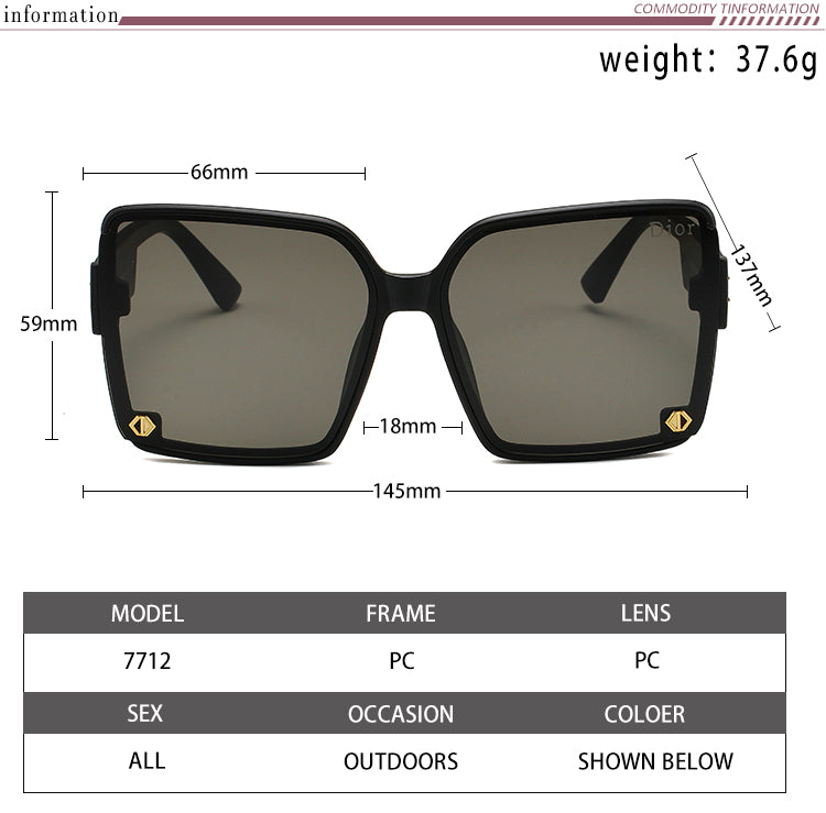 DEM208 sunglass for women  men sunglass