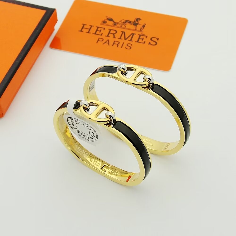 HEM51 New arrive gold silver fashion Cuff bangle for woman men beautiful gift to choose gift