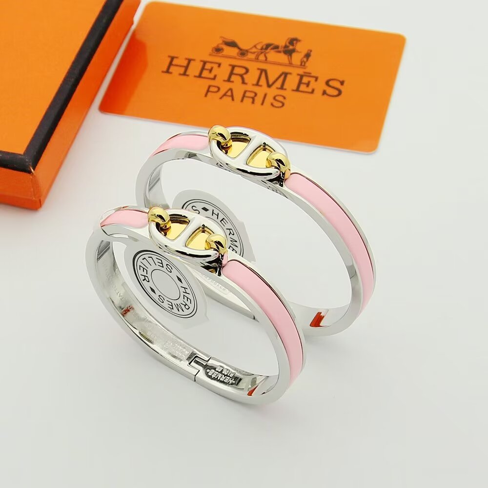 HEM51 New arrive gold silver fashion Cuff bangle for woman men beautiful gift to choose gift