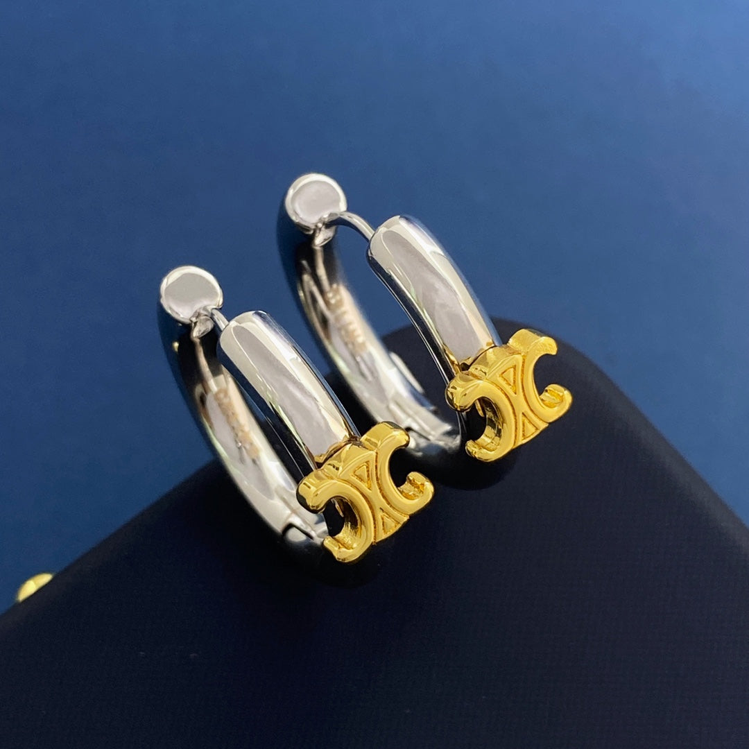 CEM80  Hot sale new arrive fashion gold color earring for woman jewelry gift to choose