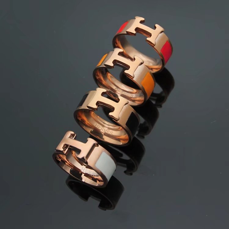 HR01 Titanium steel Hot sale new arrive fashion rings for woman jewelry gift to choose