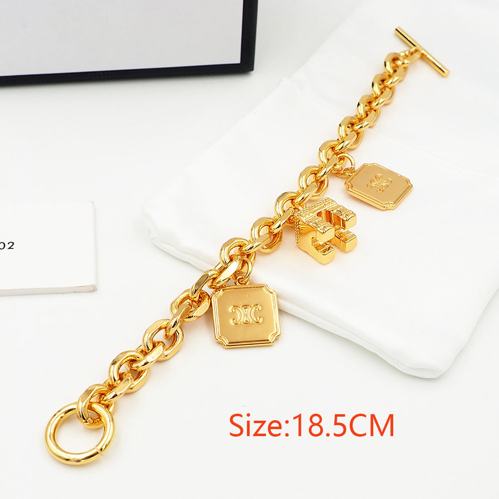 SLEM03 New arrive fashion gold color bangle necklace for woman beautiful jewelry to choose gift