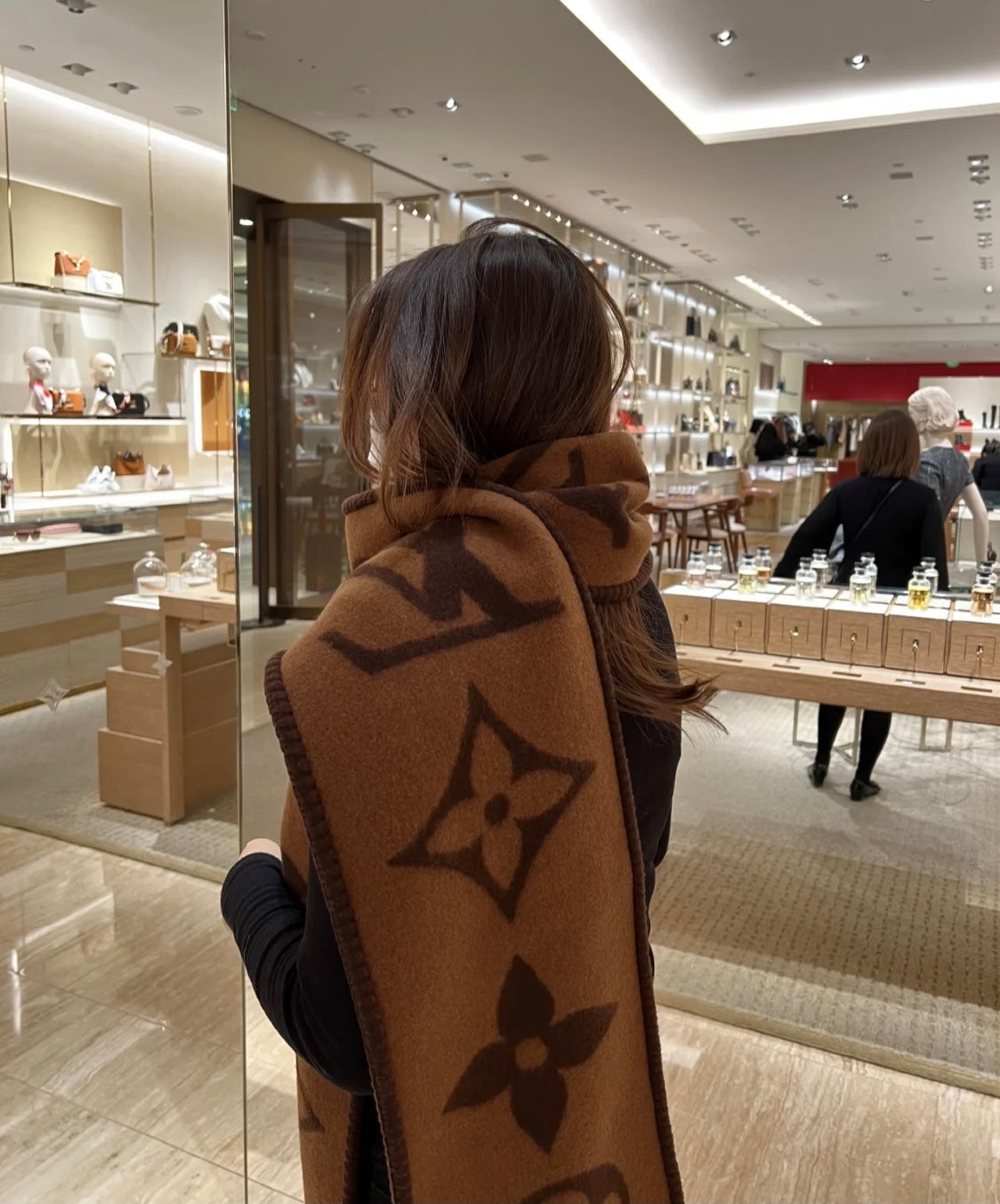 LEM60 new arrive  Hot sale 235x25cm brown color fashion beautiful  scarf  for woman gift  to choose