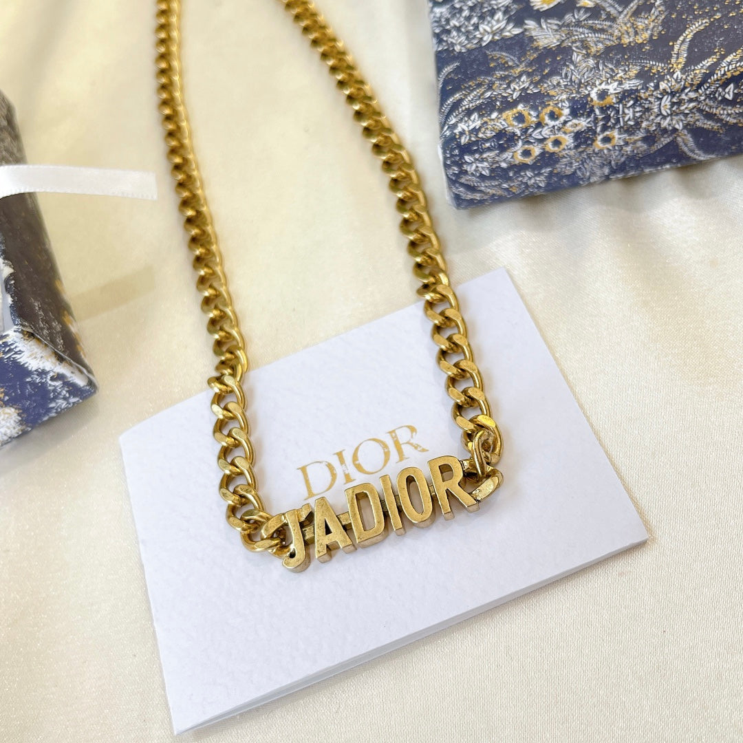 DEM98 New arrive Fashion Design gold color necklace Charm For Women Jewelry