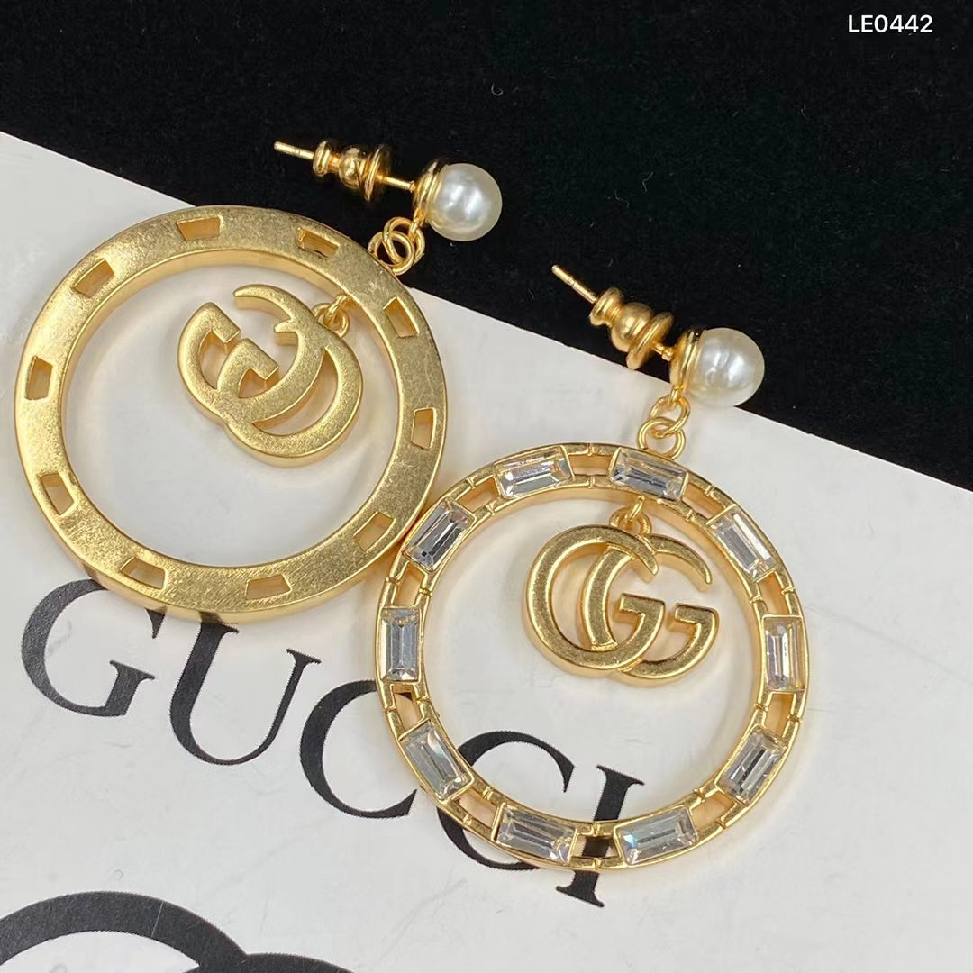 CEM34 New arrive fashion gold color big earring  for woman beautiful jewelry to choose gift