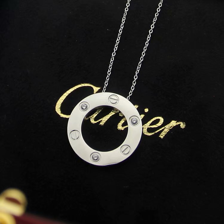 CNP10  new Fashion Titanium Steel Jewelry Design Letter Necklace beautiful For Women  Necklace for woman