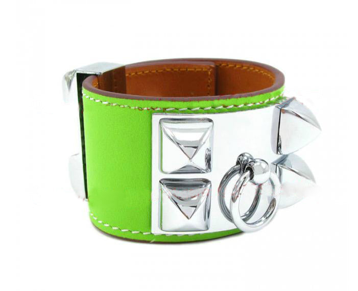 HB18 38MM wide Hot sale new arrive Genuine Leather fashion bracelet&bangle for woman jewelry gift about  22CM long