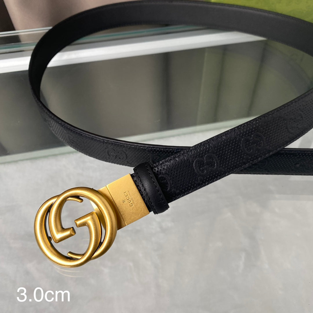 GEM12 wide 3.0cm new arrive fashion belt waistband for Men gift to choose