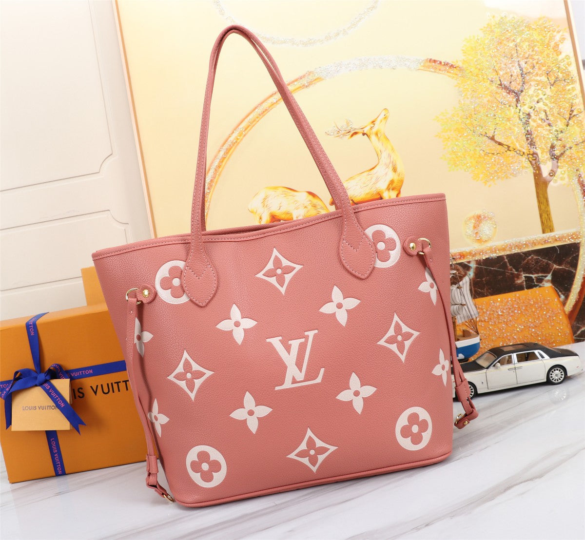 LEM100 New arrive fashion pink color  bag for woman beautiful gift to choose gift size to choose 32x29x17cm