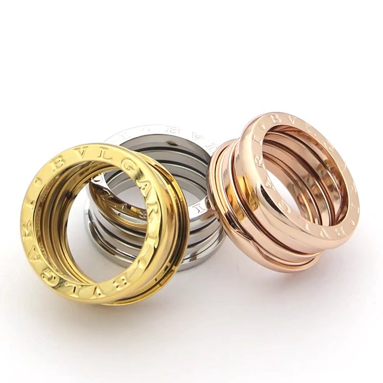 BH58 New Fashion Luxury Titanium steel rings for Women Charm  Couples gift