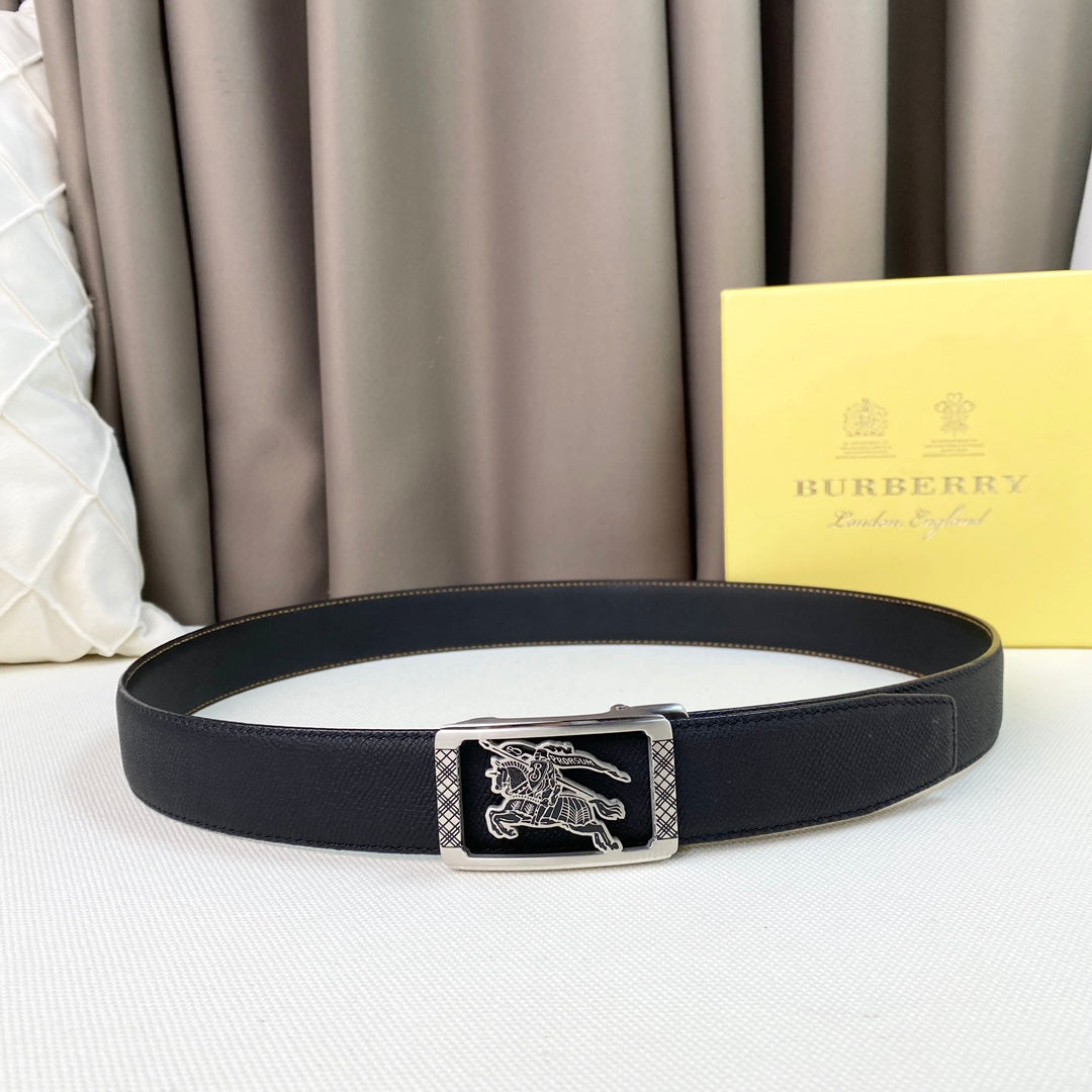 BUEM19  wide 3.5cm new arrive fashion gold and silver color belt waistband for Men gift to choose