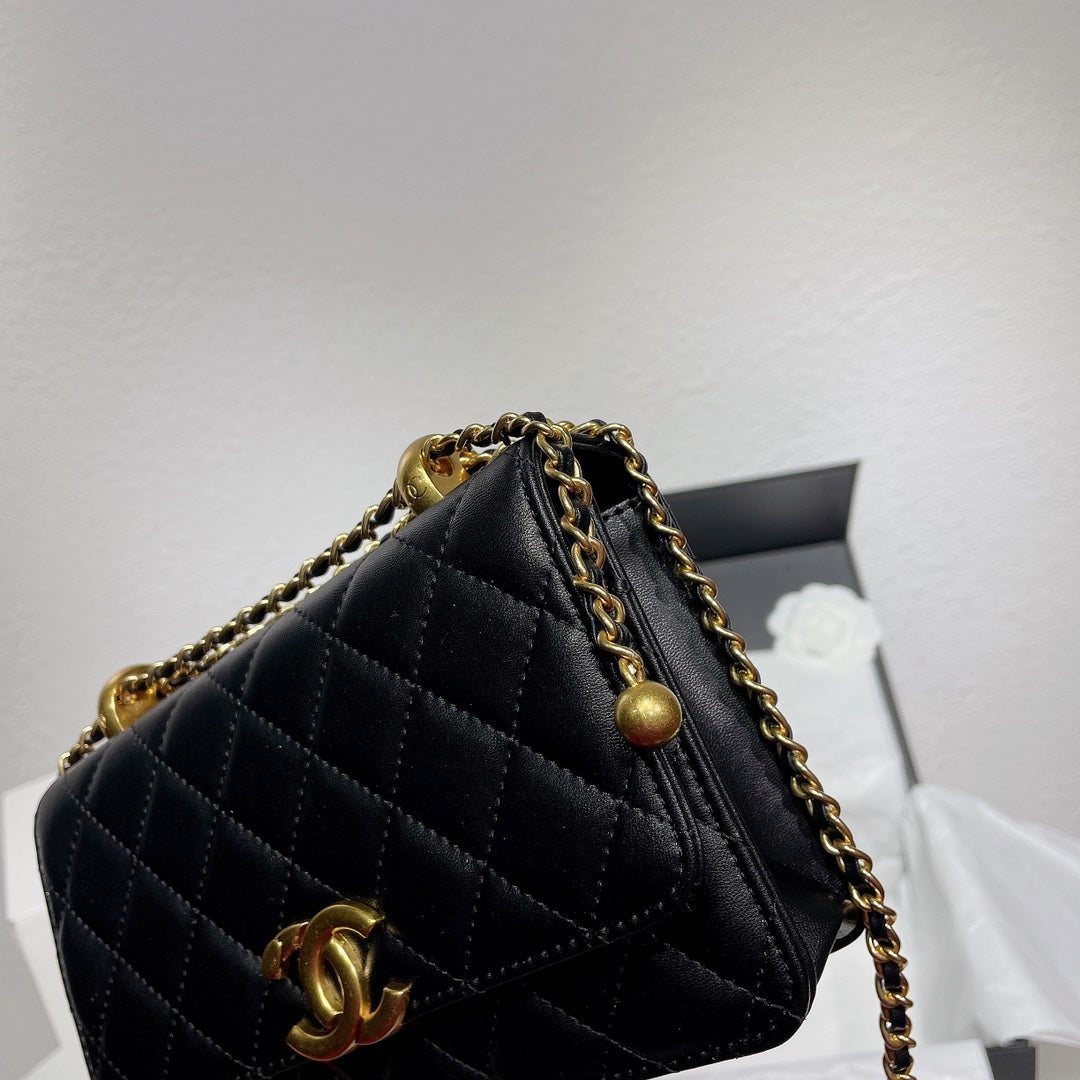 CB89 New arrive fashion black color bag for woman beautiful gift to choose gift