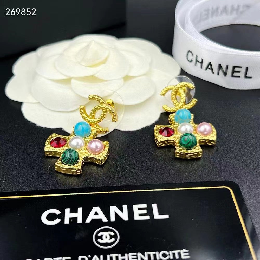 CEM36 new arrive Hot sale fashion gold color earring for woman size jewelry  for woman gift