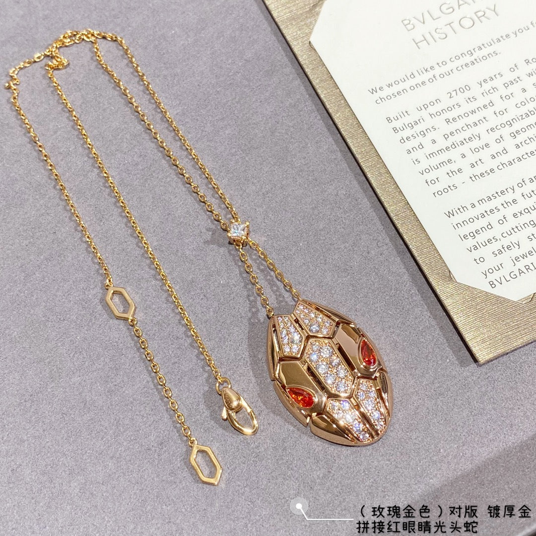 BEM010 New fashion gold full crystal gold color Necklace for woman beautiful jewelry to choose gift