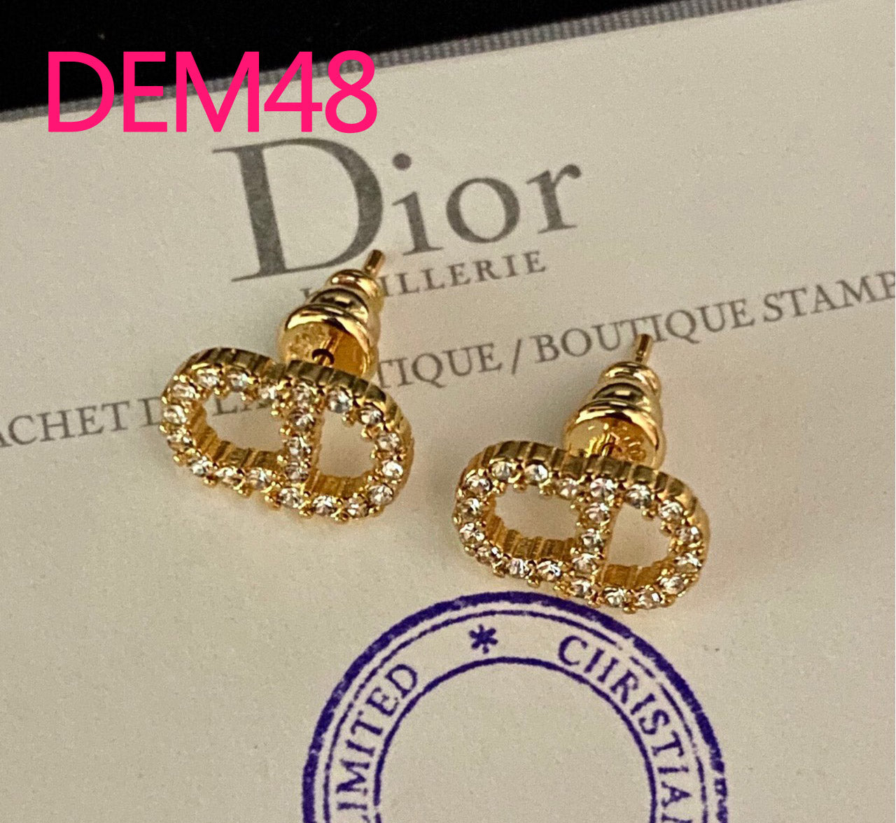 DEM48  New arrive fashion gold color earring  for woman beautiful jewelry to choose gift