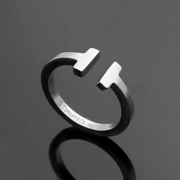 TRR24 Hot sale fashion Titanium steel rings Charm for woman jewelry gift