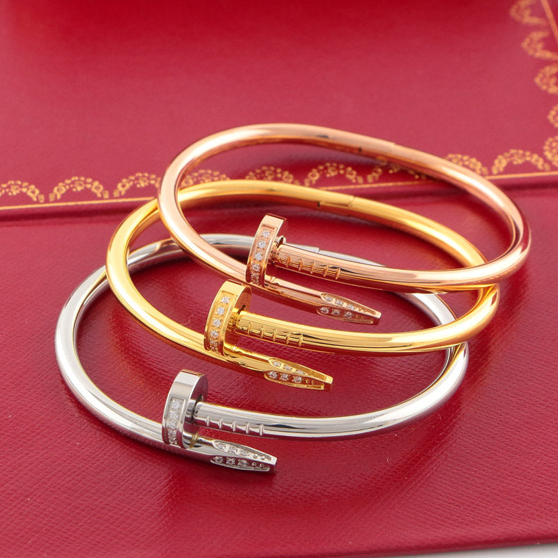 NC35 Hot sale fashion bracelet&bangle for woman Men size jewelry 16cm and 19cm come with dust bag