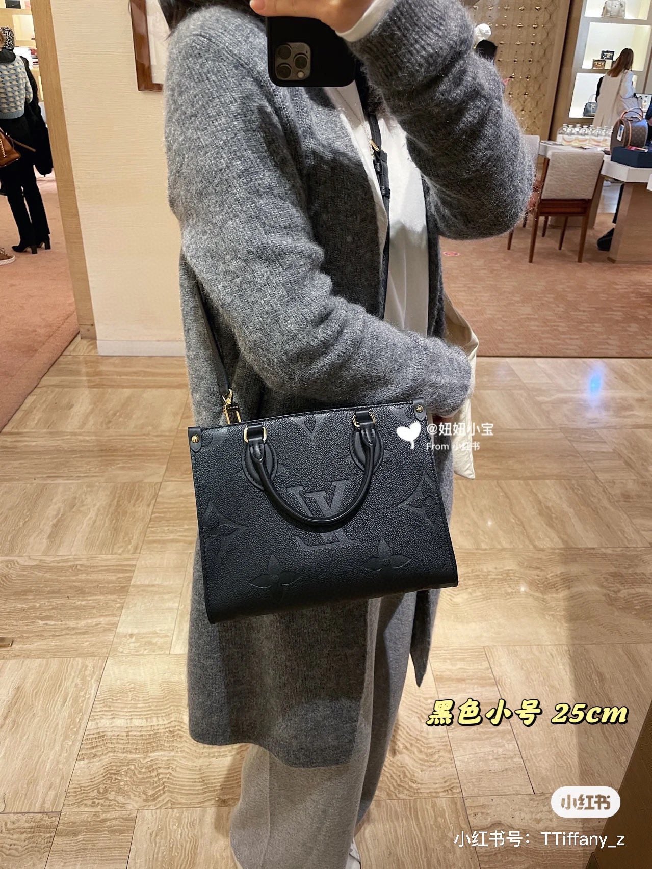 LEM86 New arrive fashion black bag for woman beautiful gift to choose gift 3 size to choose