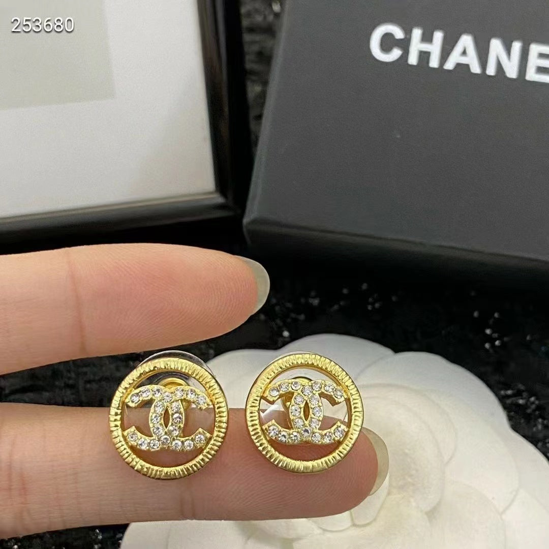 CET01 New arrive Fashion Design gold color earring  For Women Jewelry