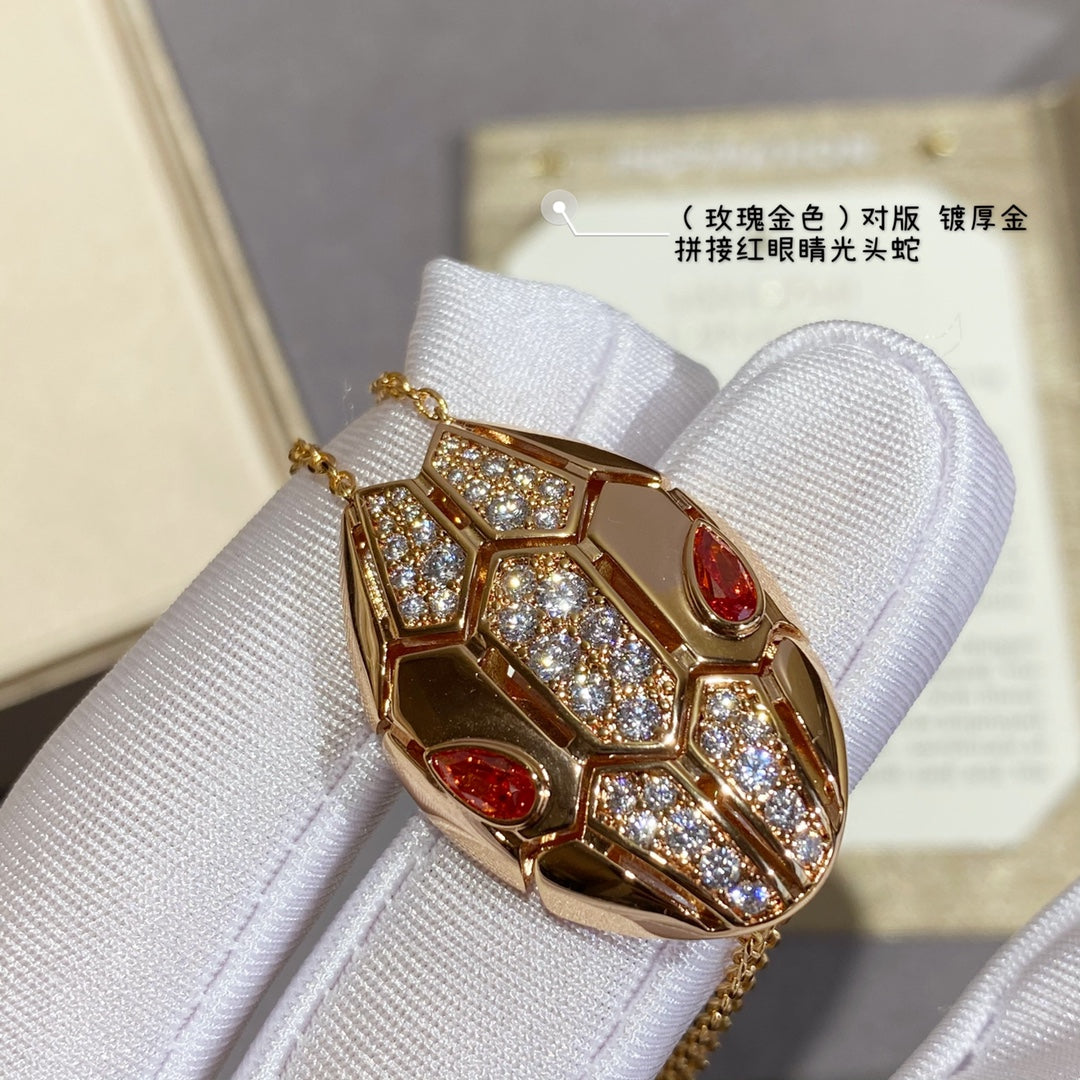 BEM010 New fashion gold full crystal gold color Necklace for woman beautiful jewelry to choose gift