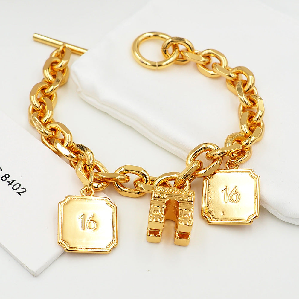 SLEM03 New arrive fashion gold color bangle necklace for woman beautiful jewelry to choose gift