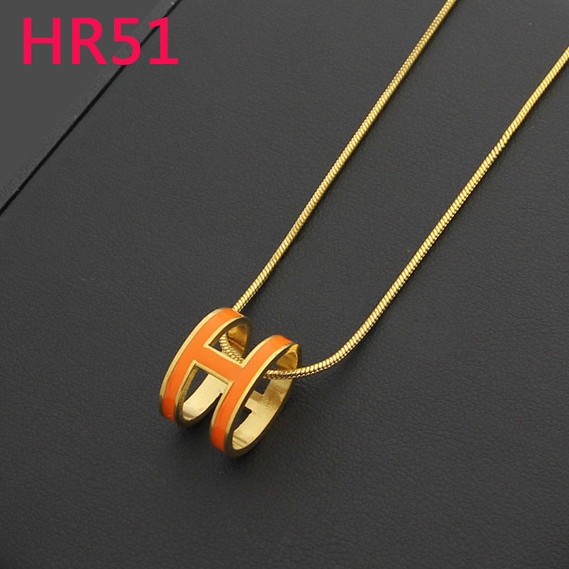 HR51 Hot sale new arrive fashion Necklace for woman jewelry gift to  about 45cm long