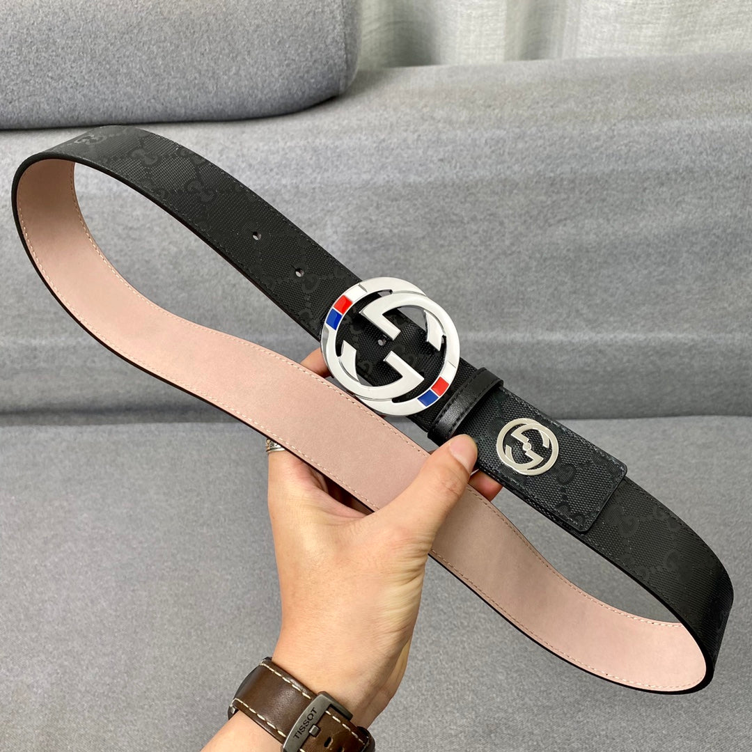 GEM08 wide 4.0cm new arrive fashion belt waistband for Men gift to choose