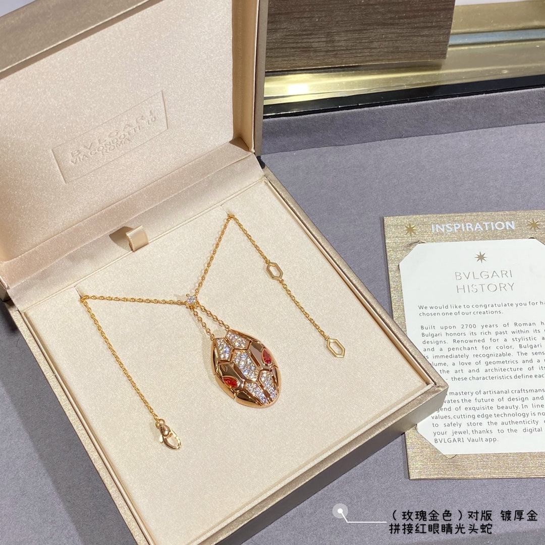 BEM010 New fashion gold full crystal gold color Necklace for woman beautiful jewelry to choose gift