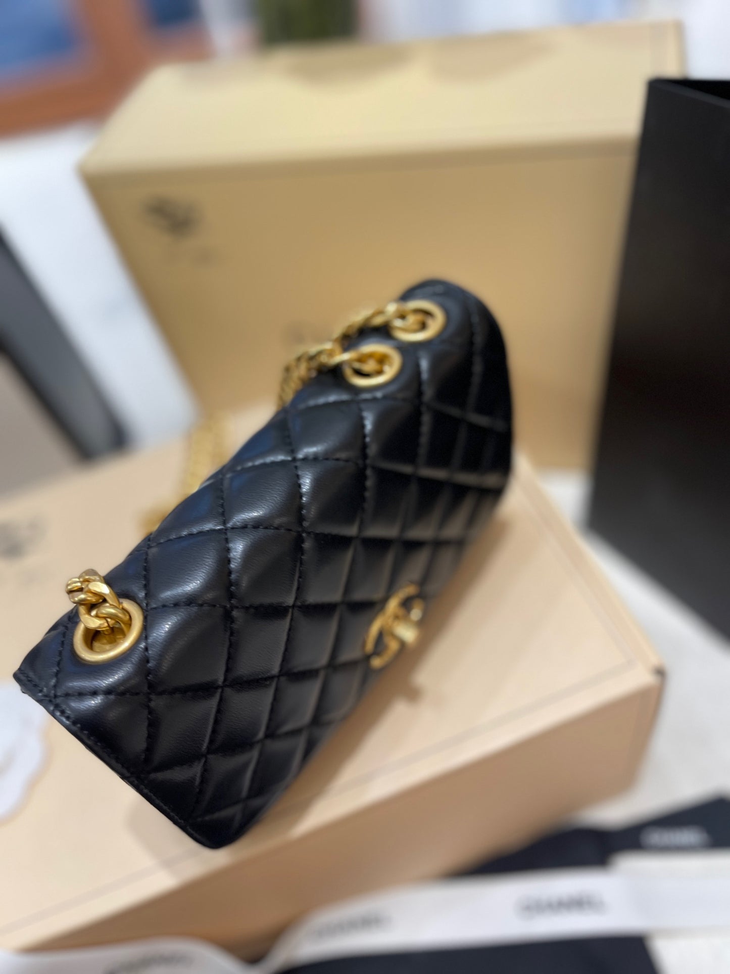 CEM55 New arrive fashion black color bag for woman beautiful gift to choose gift size to choose 19*5*12cm