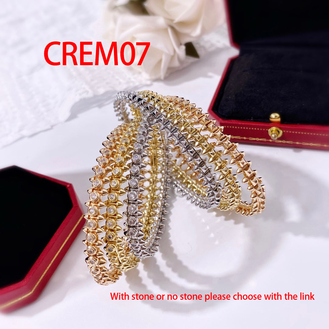 CREM07  New arrive fashion gold color bangle for woman beautiful jewelry to choose gift