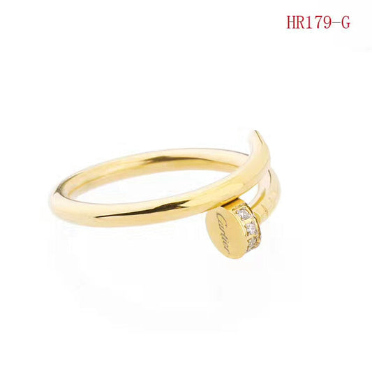 NAR3 Hot sale Fashion Titanium Stainless Steel Wedding Rings Bague Femme for woman gift