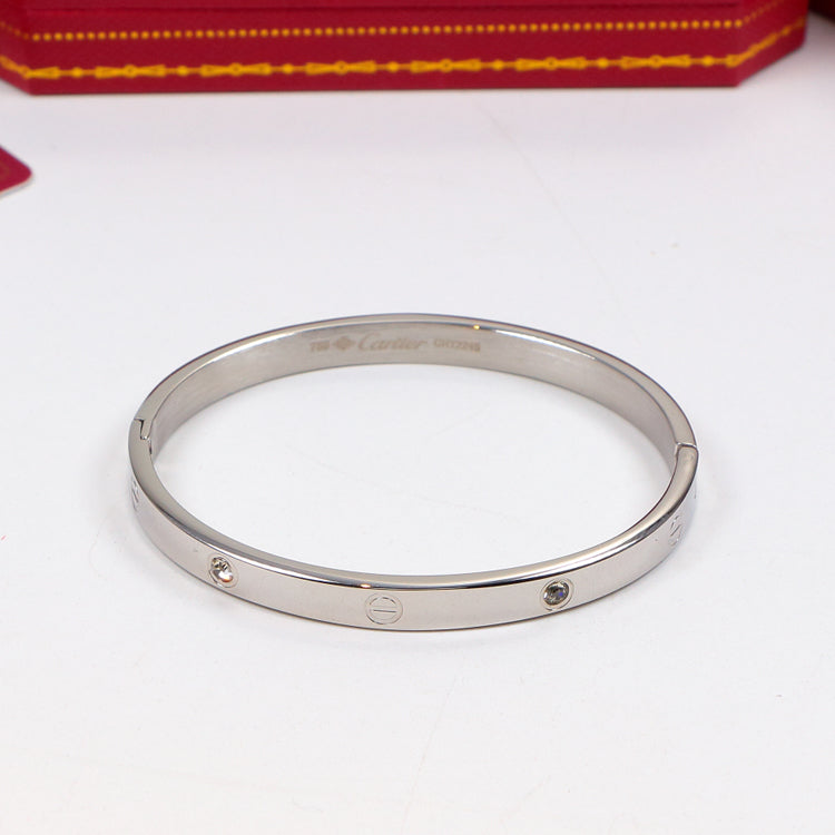 CR203  Hot sale 316L Fashion Stainless Steel lover bracelet&bangle for woman gift